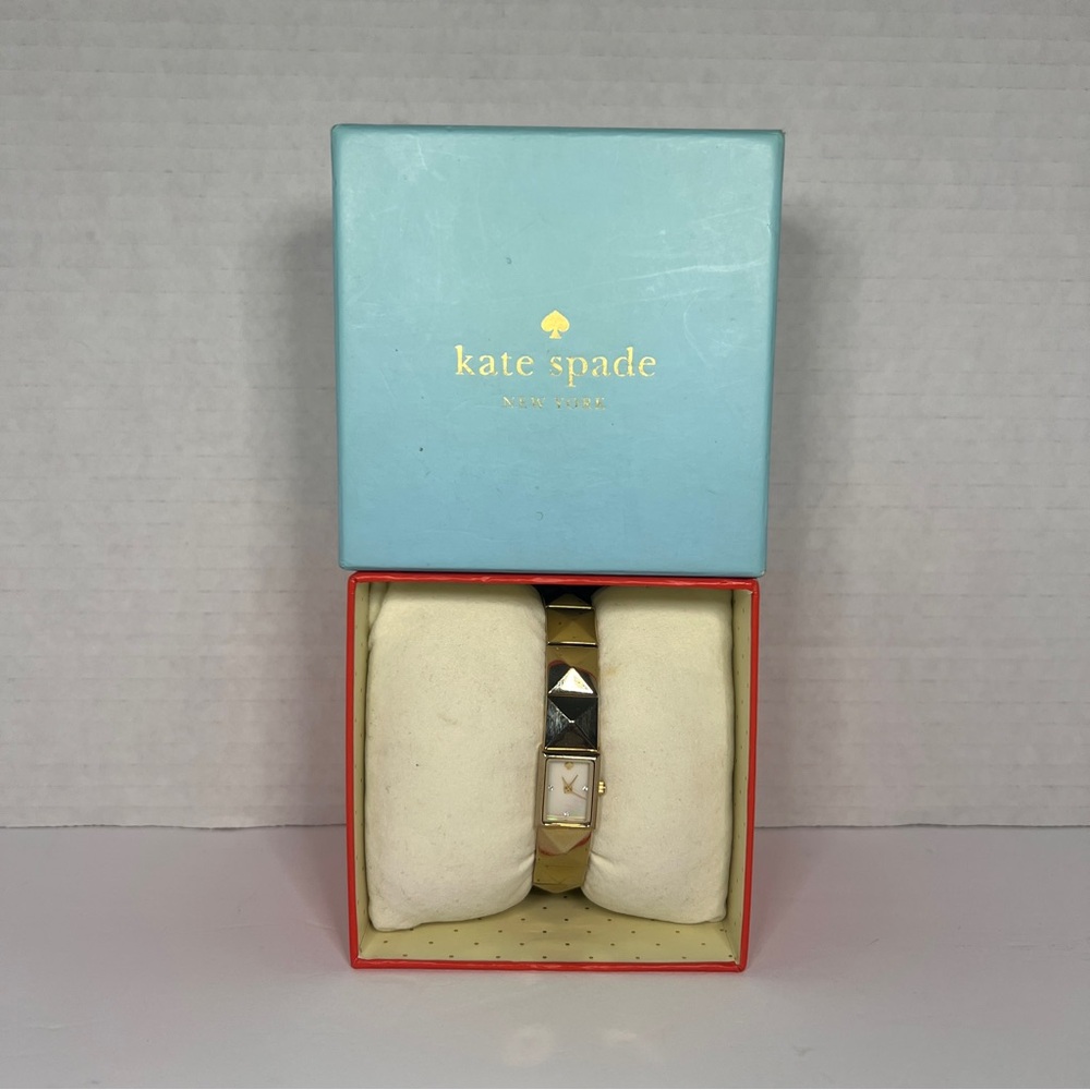 Kate Spade Women’s New York Gold Cobble Watch,Battery Included